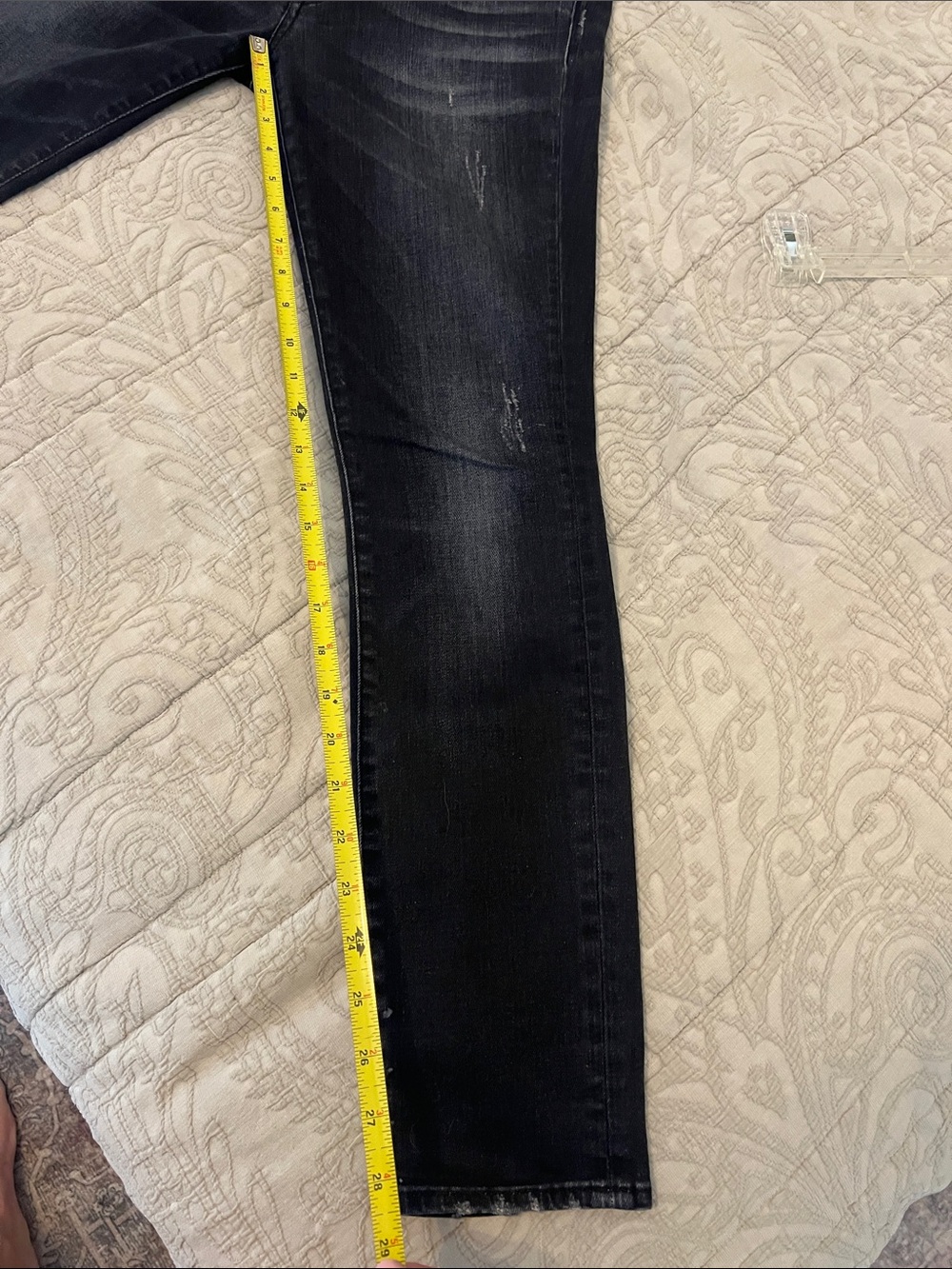R13 Women's Black Washed Skinny Jeans - Picture 8 of 8